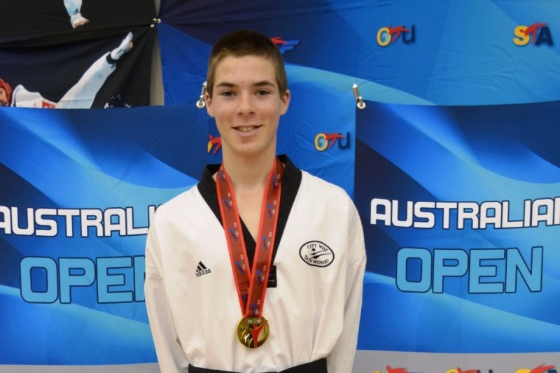 Australian teenage taekwondo talent makes winning return from stress fracture