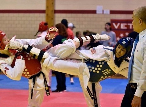 Over 100 athletes participated at the camp in Chicago ©USA Taekwondo