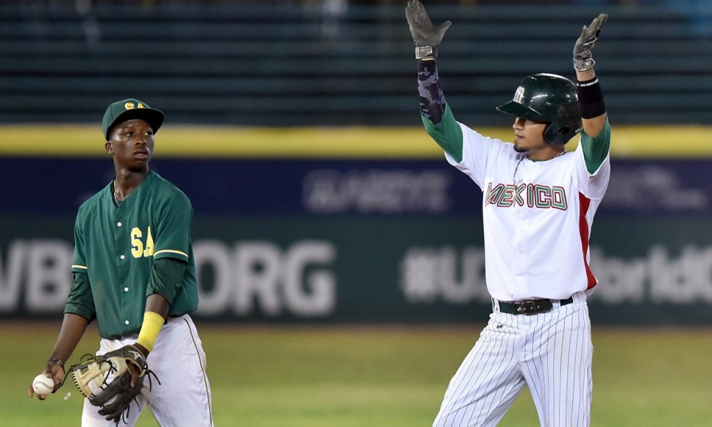 Hosts Mexico dominate South Africa to reach super round of WBSC Under-23 Baseball World Cup