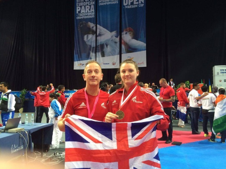 Britain's Amy Truesdale remains top of the K44 over 58kg division in the November edition of the World Taekwondo Federation Para-taekwondo world rankings ©GB Taekwondo