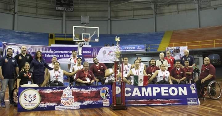 Mexico overcame Costa Rica to win the 2016 Centro Basket BSR Championships in San José ©IWBF/Twitter