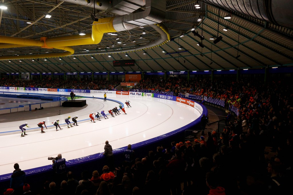 The Canadian city of Calgary is set to host the first ISU World Cup Short Track Speed Skating event of the season this weekend ©Getty Images