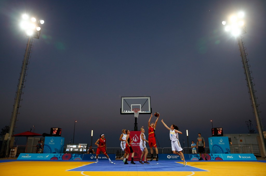 3x3 basketball's preliminary competition continued ©Getty Images