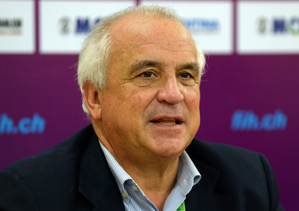 Spaniard Leandro Negre's term in office as FIH President is coming to an end after eight years in the role ©Getty Images