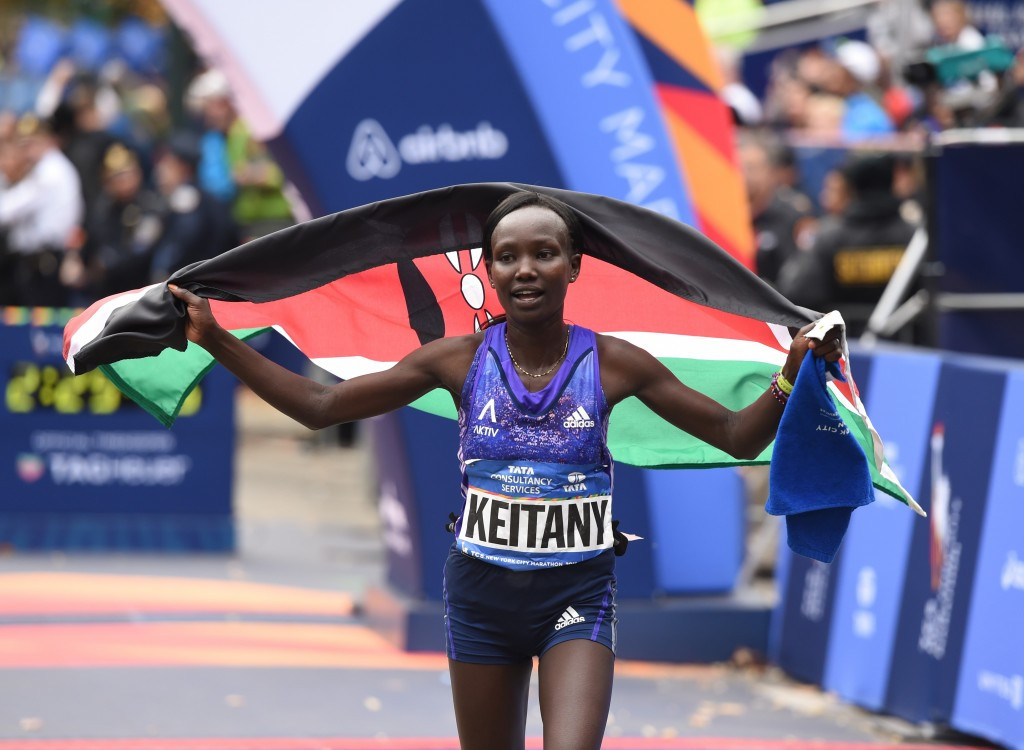Kenya's Mary Keitany will bid to retain the women's title she has won for the past two years ©Getty Images