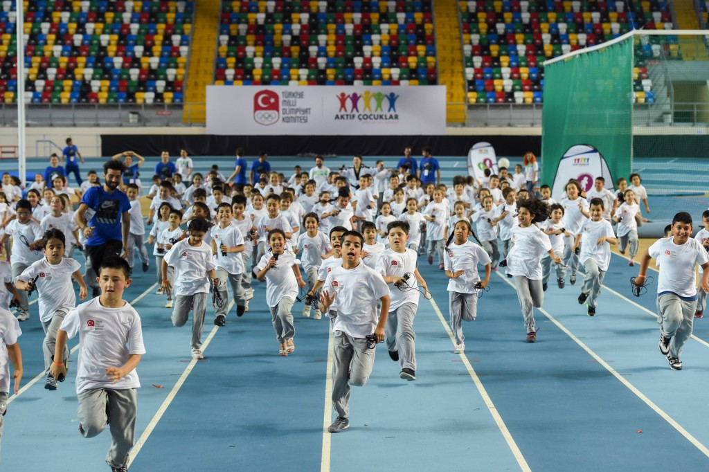 The Turkish Olympic Committee has recommenced its "Active Kids" initiative at schools across Istanbul, with 1,200 children expected to take part during the 2016-17 academic year ©TOC