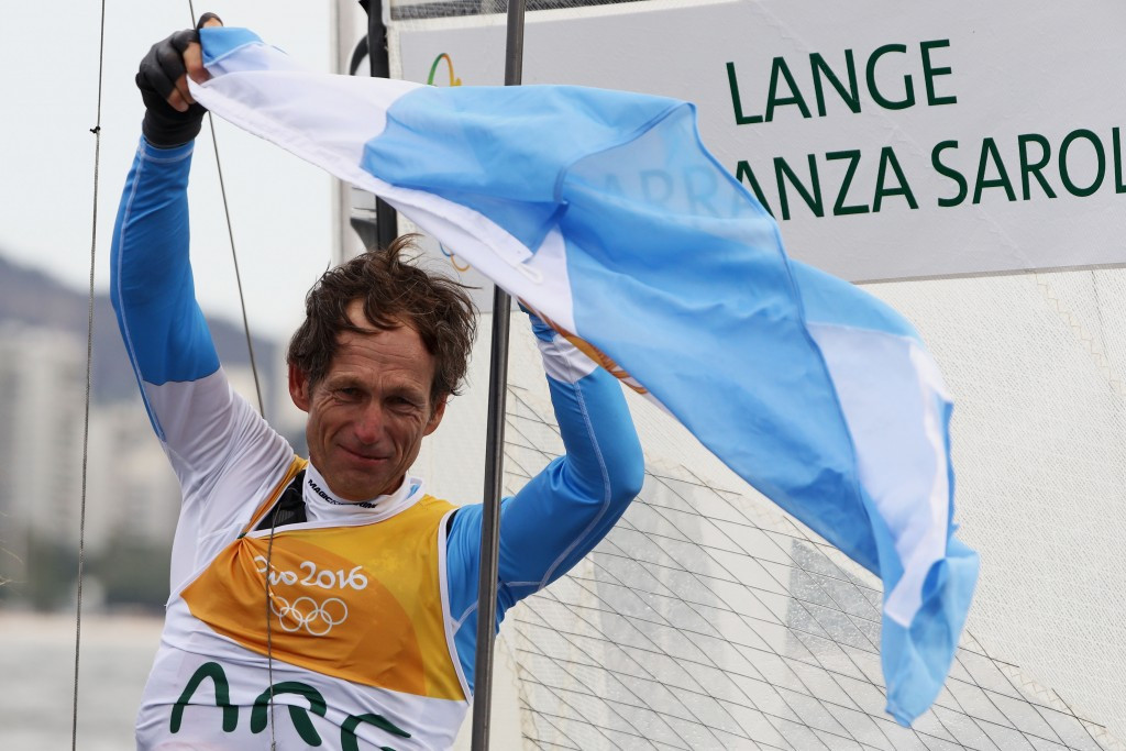 Santiago Lange is one of the sailors nominated for the men's and women's awards ©Getty Images