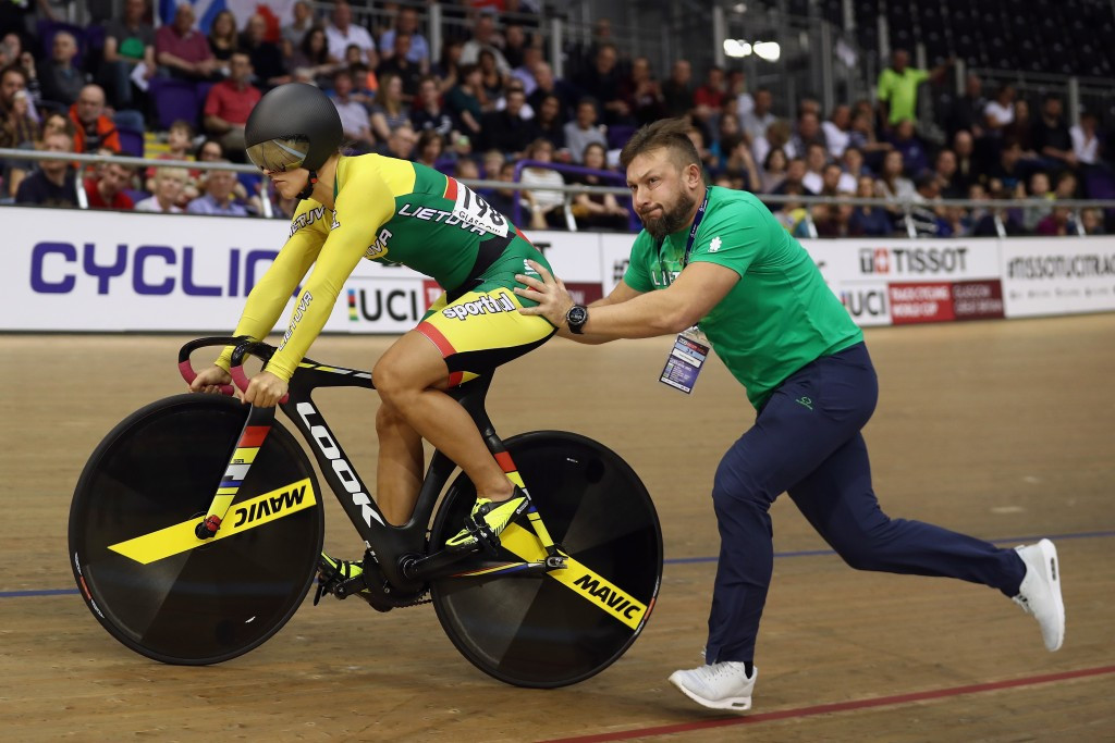 Krupeckaite earns second gold in Glasgow as women's madison makes UCI Track World Cup debut