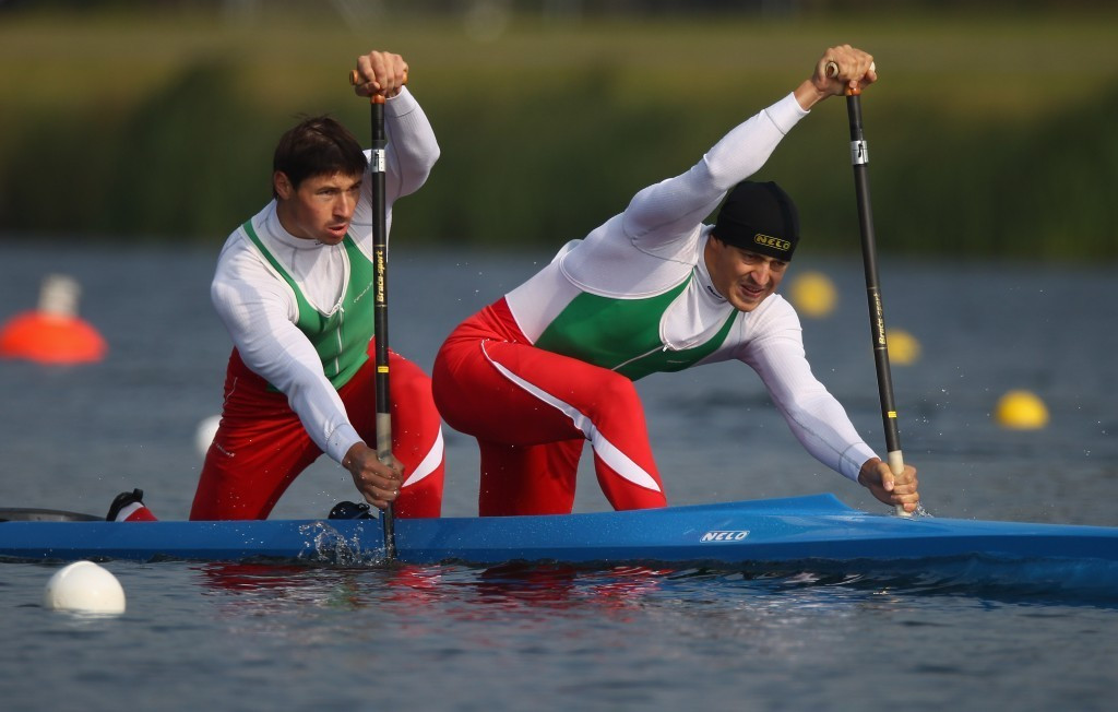 Andrei and Aliaksandr Bahdanovich were among those to have been implicated in a spate of doping failures within Belarusian canoeing ©Getty Images