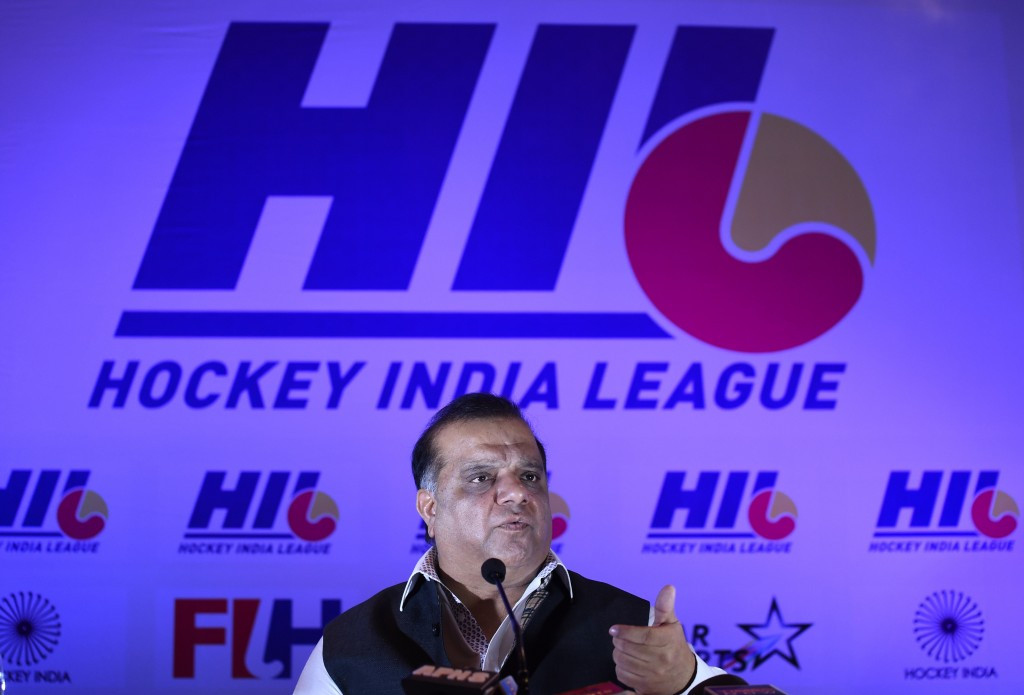Narinder Batra was elected President of Hockey India in 2014 ©Getty Images