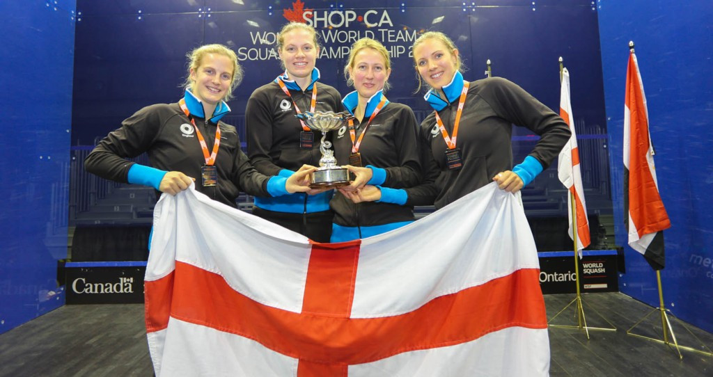 Defending champions England announce squad for Women’s World Team Squash Championships
