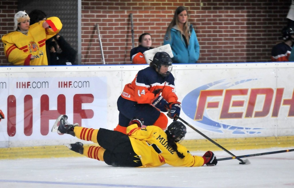 The Netherlands hopes of reaching the Olympic Games were ended by Italy ©IIHF