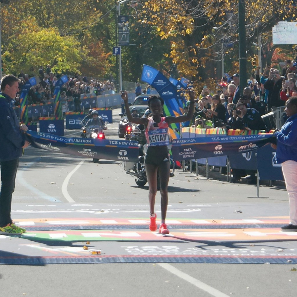 Kenya's Keitany claims third consecutive New York City Marathon crown