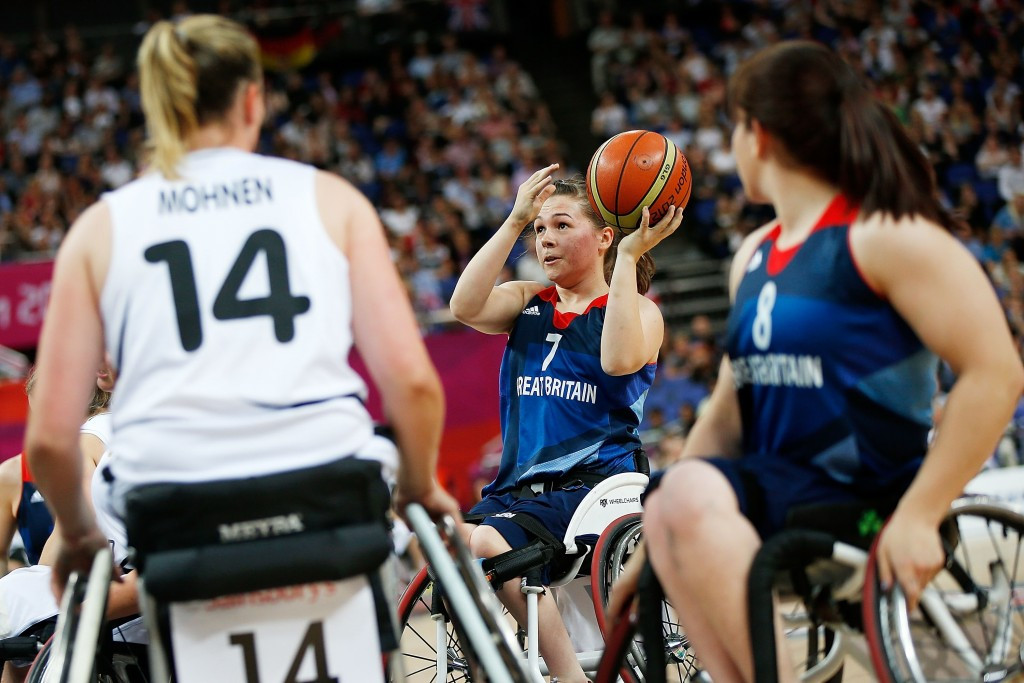 London 2012 Paralympian Helen Freeman is one of 12 members of the British women's team ©Getty Images