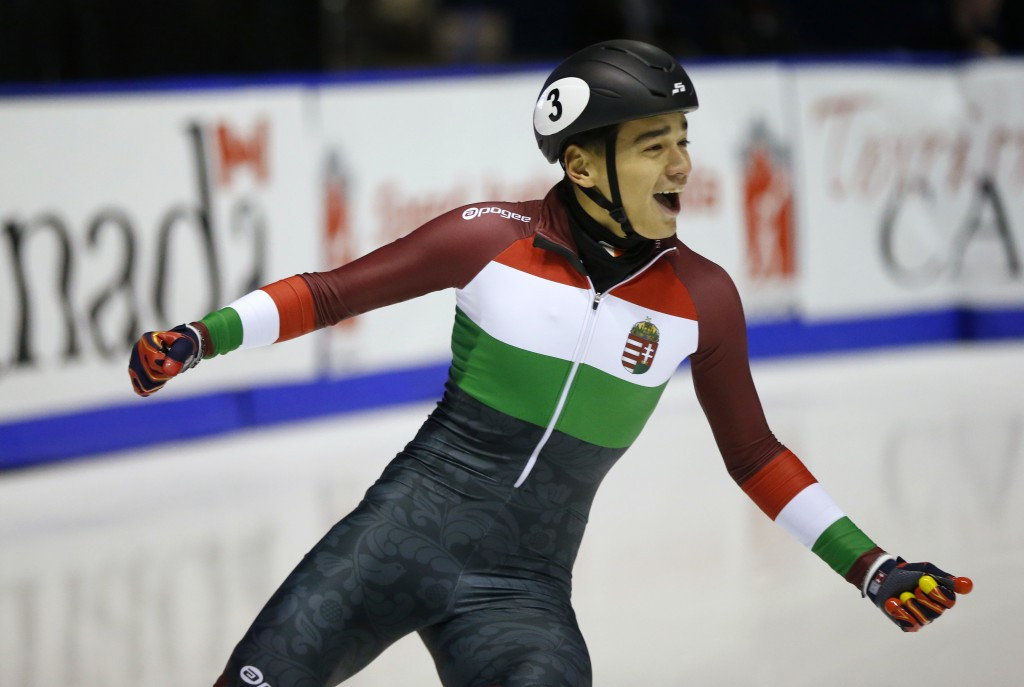 Shaolin Sandor Liu triumphed in the men's 500m for Hungary ©Getty Images