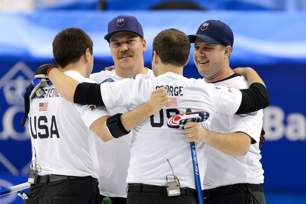 Brooms Up will benefit from logo placement on  kits worn by US curling teams ©Getty Images