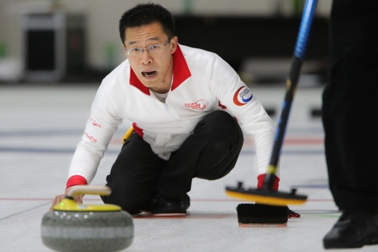 Hong Kong recorded their first-ever victory at international level by beating Qatar in the fourth session of the men's round-robin games at the Pacific-Asia Curling Championships ©WCF