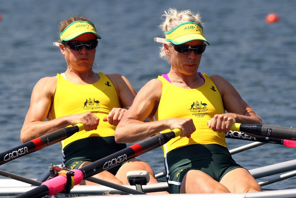 Hannah Every-Hall, left, won a gold medal at the 2002 World Rowing Championships and competed at the 2012 Olympic Games in London with Bronwen Watson ©Getty Images