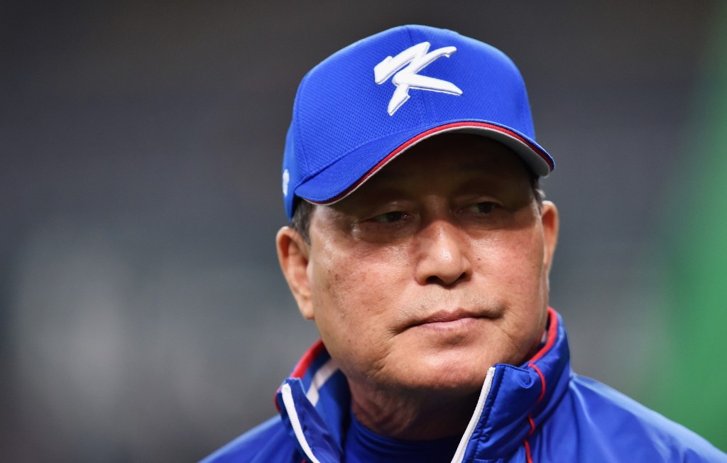 Kim In-sik is the team manager of the South Korean national baseball team ©Getty Images