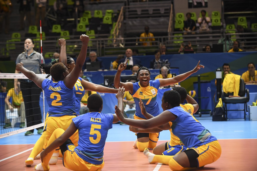 At Rio 2016 Rwanda was the first African country qualify to compete in sitting volleyball at the Paralympics ©Getty Images