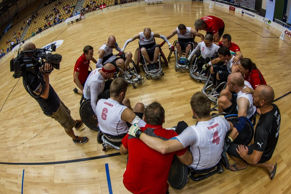 The Danish team claimed bronze medals at last year's IWRF European Championship ©Facebook