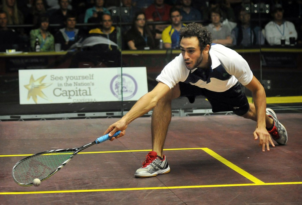 Ashour pulls out of PSA Qatar Classic after failing to recover from hamstring injury