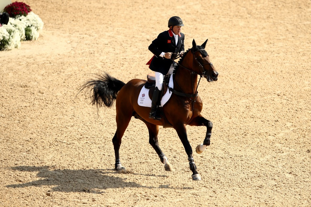 Olympic champion Nick Skelton won the bronze medal on board Big Star ©Getty Images