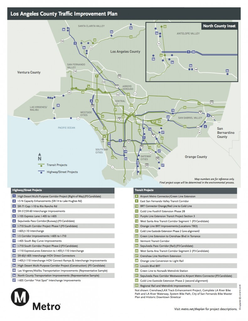 Transport improvement are already underway in Los Angeles ©LA Metro