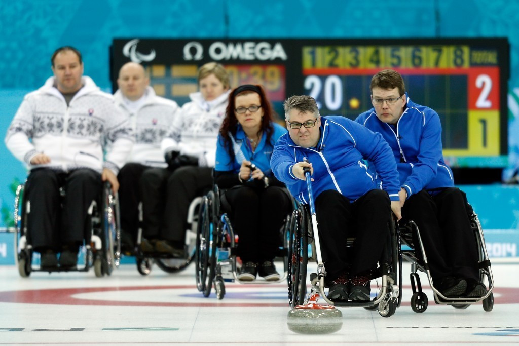 Finland beat Scotland 6-4 in the final of the World Wheelchair-B Curling Championships ©WCF