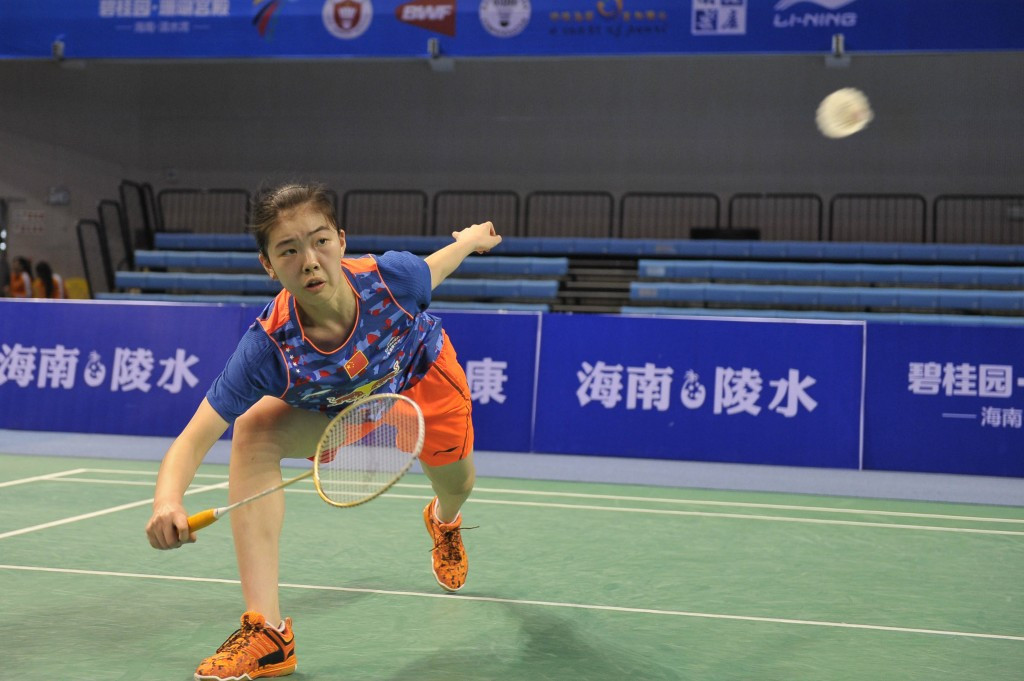 Top seed knocked out of girls' singles tournament at BWF World Junior Championships