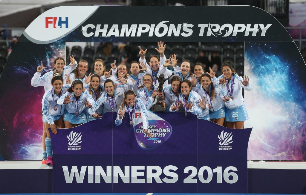 Argentina have already qualified for the 2018 Champions Trophy after winning this year's edition in London ©Getty Images