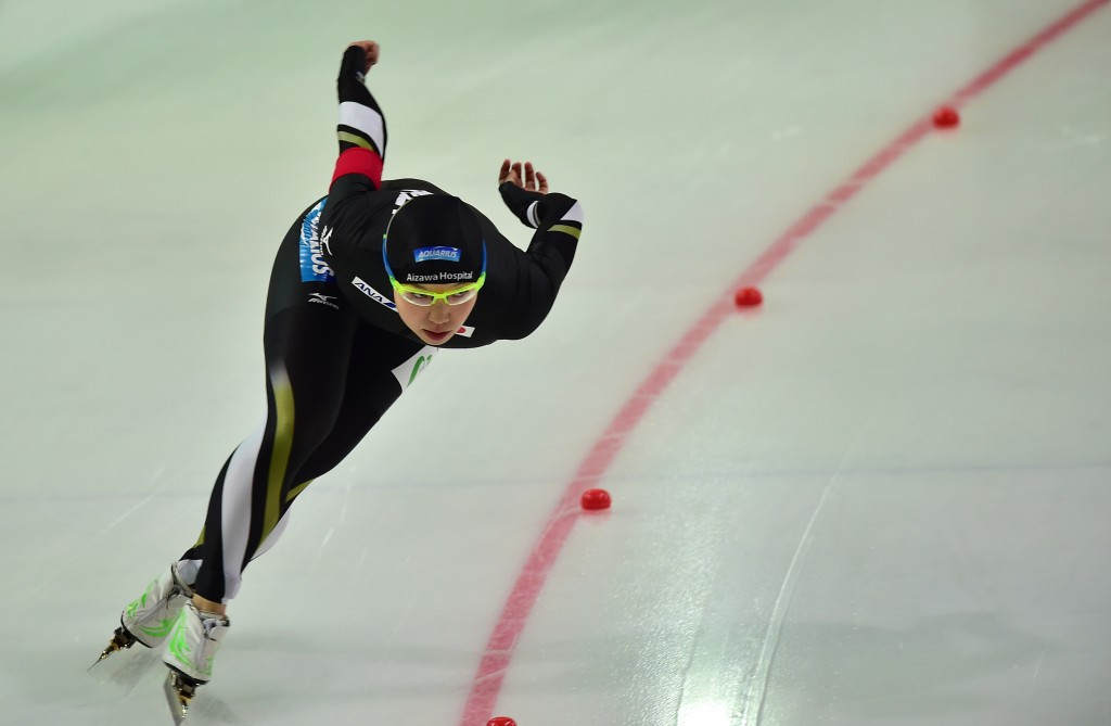 Kodaira leads Japanese 1-2 as ISU Speed Skating World Cup season begins
