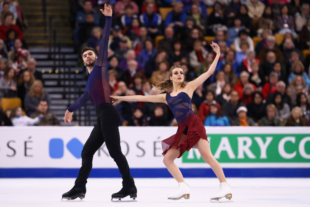 French world champions take ice dance lead at Trophée de France 