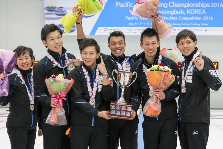 Japan beat China to claim the men's title at the Pacific-Asia Curling Championships ©Getty Images