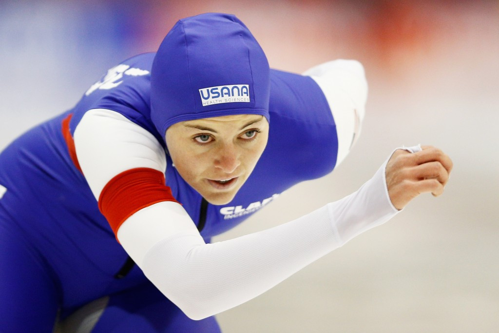 Heather Bergsma won the women's 1000m competition in Harbin ©Getty Images