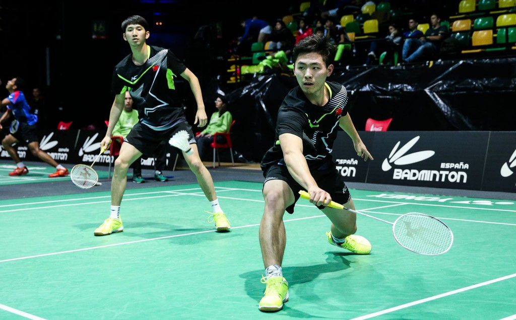 Top seeds Han Chengkai and Zhou Haodong will aim for boys' doubles glory for China ©BWF/Facebook