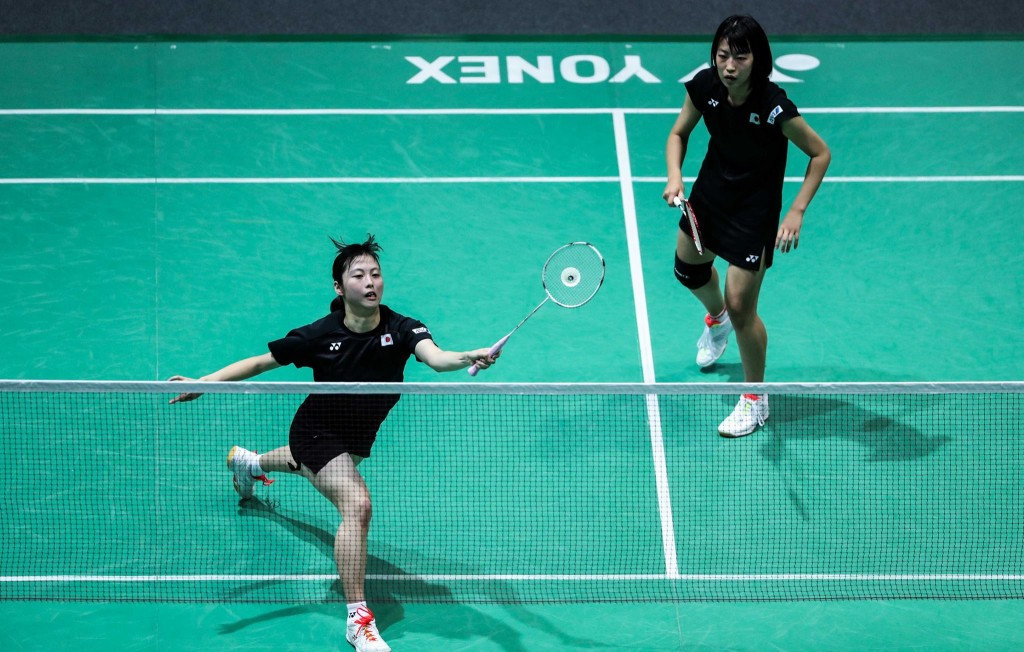 Sayaka Hobara and Nami Matsuyama made the girls' doubles final for Japan ©BWF/Facebook