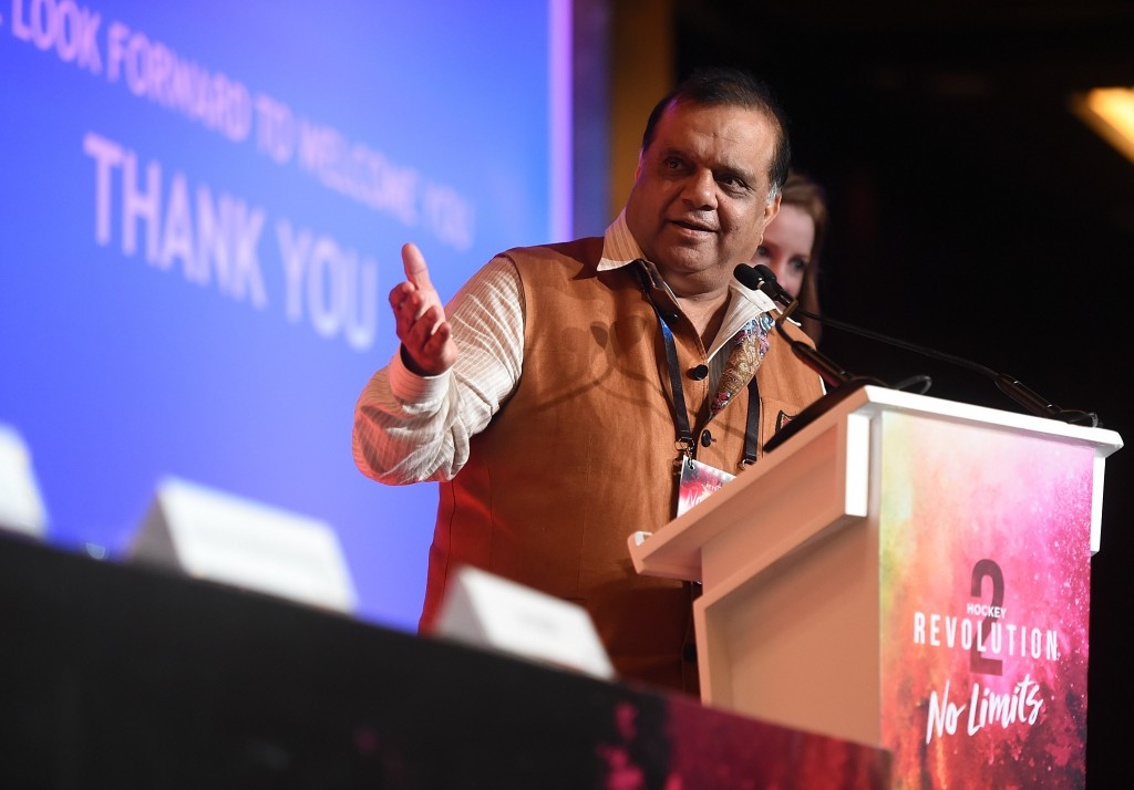 Narinder Batra was elected as the 12th President of the FIH at the body's Congress in Dubai ©Getty Images