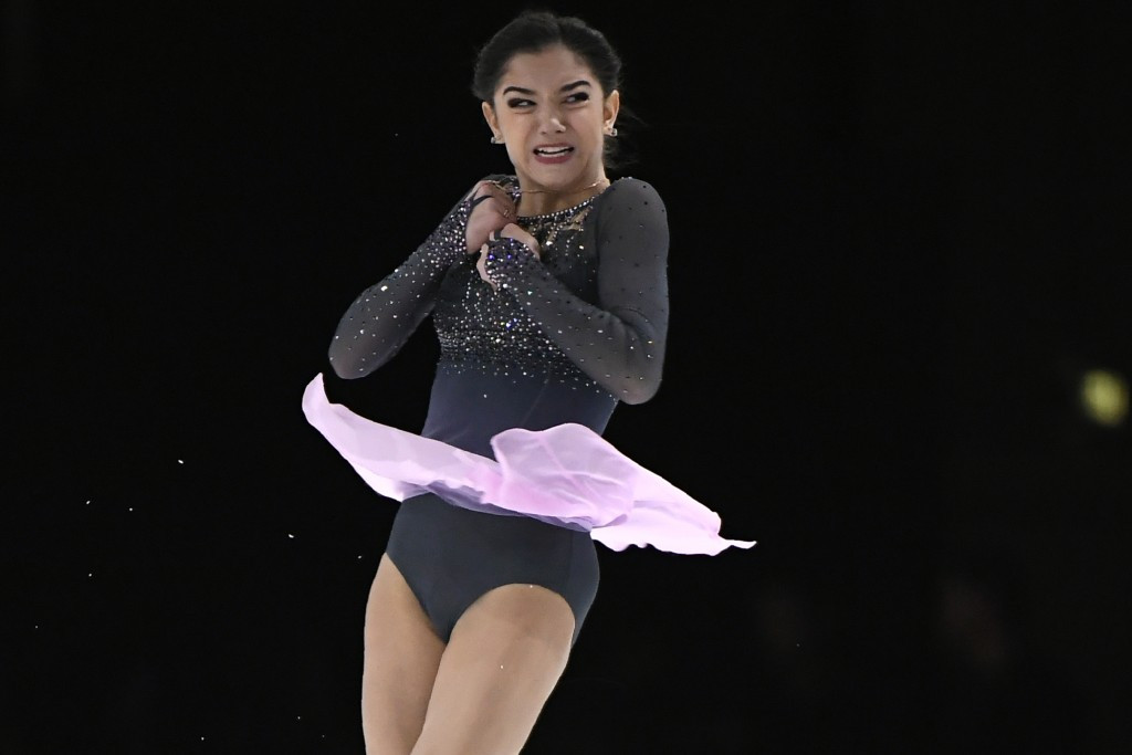 Russia's Evgenia Medvedeva captured the women's title ©Getty Images