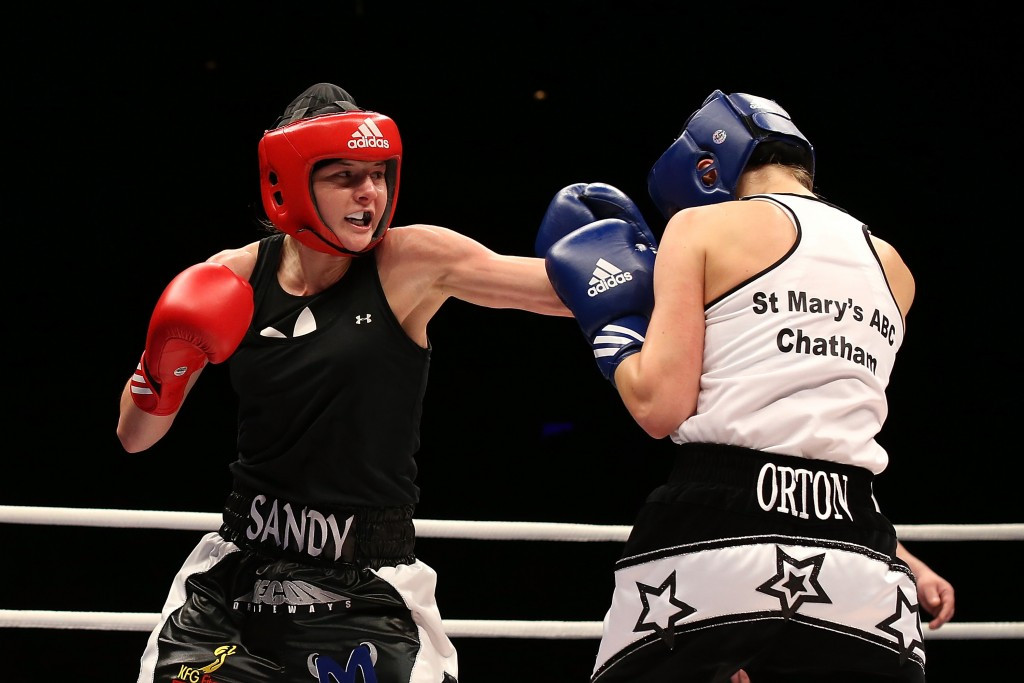 Sandy Ryan, left will be competing for Great Britain at the European Women’s Boxing Championships in Sofia ©Getty Images