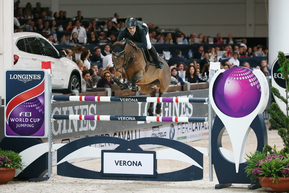 Egyptian wildcard goes double clear en-route to surprise FEI World Cup Jumping victory