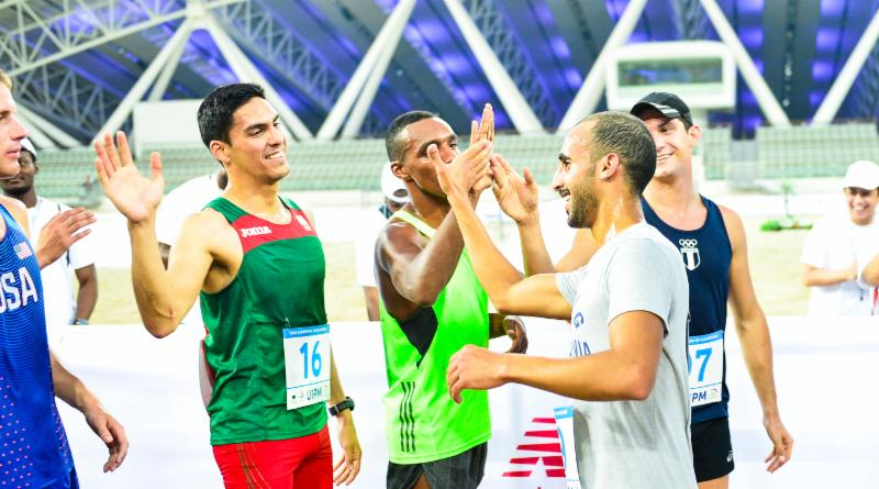 Khalid Al-Nuaimi became the first Qatari athlete to take part in the Champion of Champions event ©UIPM