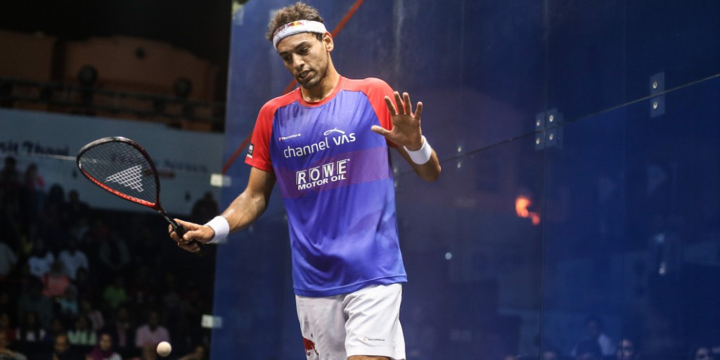 Elshorbagy and Matthew survive tough opening tests at PSA Qatar Classic