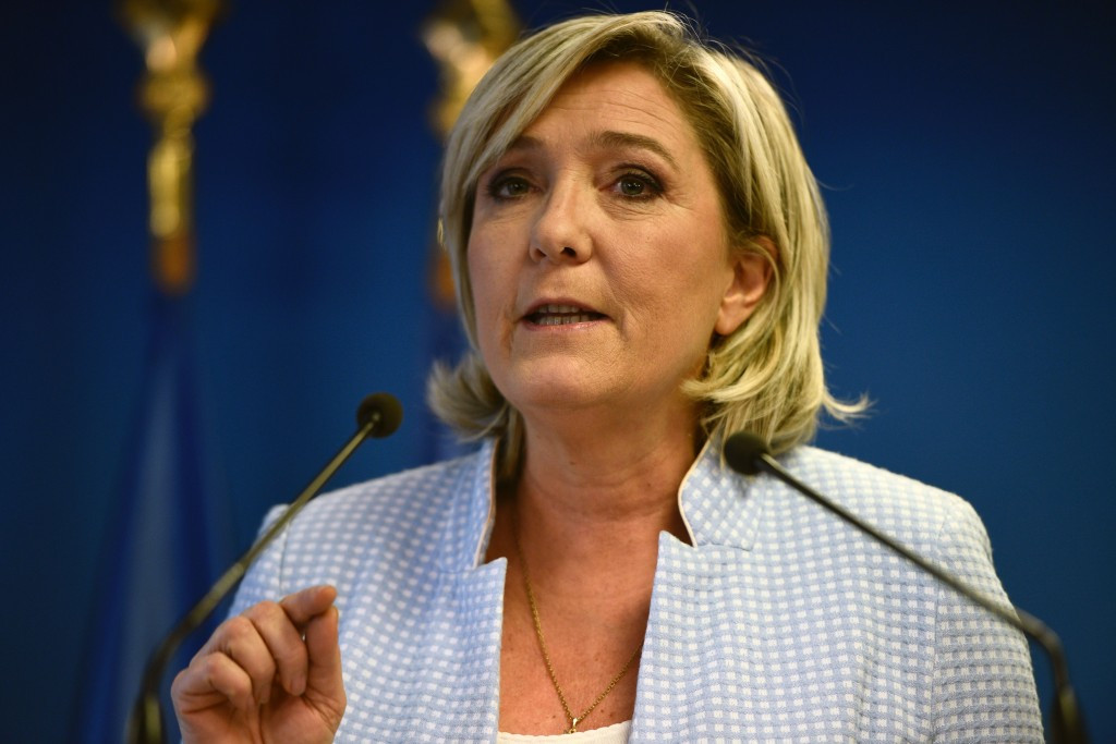The National Front leader Martine Le Pen is a serious contender to become the next President of France ©Getty Images