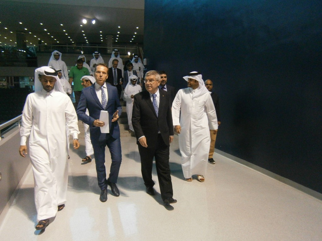 IOC President Thomas Bach claimed he could imagine a Qatar bid for a future Olympic Games ©ITG