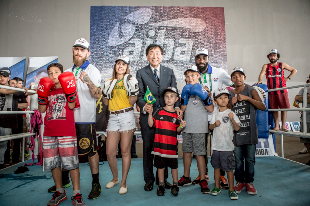 AIBA President C K Wu is a strong supporter of the organisation's HeadsUp! initiative ©AIBA 