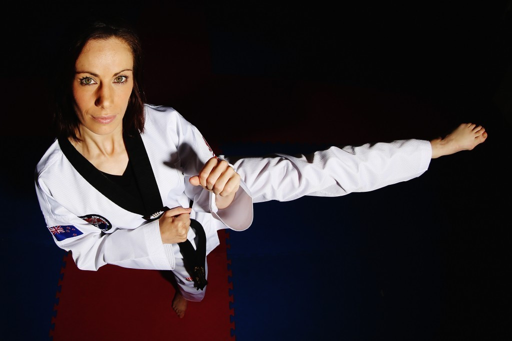 Andrea Kilday was New Zealand's sole taekwondo competitor at Rio 2016 ©TNZ 