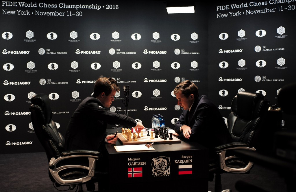 A third draw was contested at the World Chess Championship ©Getty Images