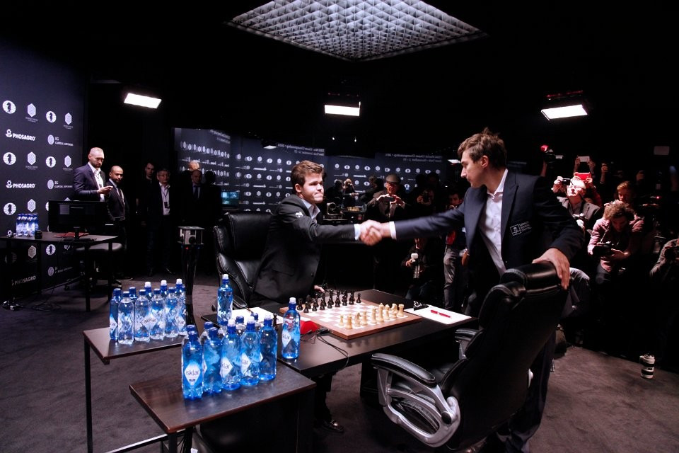 The fourth World Chess Championship match was again a draw ©FIDE