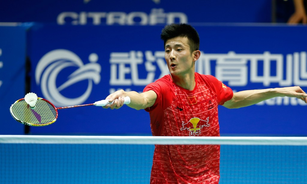 China's Olympic champion Chen Long benefited from his opponent's retirement to reach the second round ©Getty Images